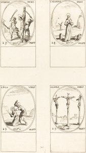 San Fidelis; San Agapeto; Santa Dula; San Ladrón Dimas de Jacques Callot