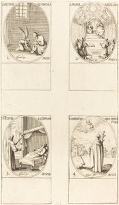 San Pedro, Apóstol; Santa María de los Ángeles; Descubrimiento del cuerpo de San Esteban; San Dom de Jacques Callot