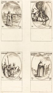 San Filiberto, Abad; San Privato; San Sinforiano; San Felipe de Jacques Callot