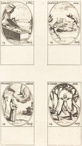 San Servacio; San Bonifacio; San Pacomio; Santa Corona de Jacques Callot