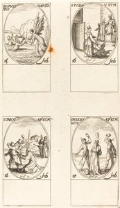 Santos Faustino y Jovita; Santa Juliana; San Onésimo; San Policronio de Jacques Callot