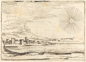 Amanecer, 1628 de Jacques Callot