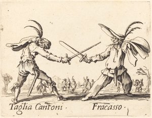 Taglia Cantoni y Fracasso de Jacques Callot