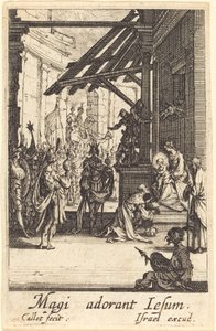 La Adoración de los Magos de Jacques Callot