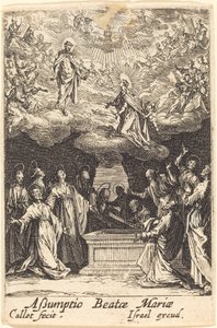 La asunción de la Virgen de Jacques Callot