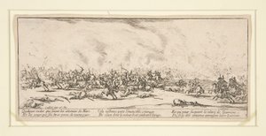 La batalla, de Miserias y desastres de la guerra de Jacques Callot