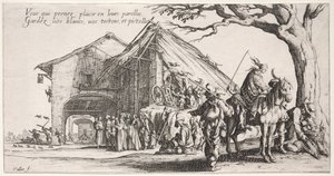Las bohemias: El lugar de parada: El adivino de Jacques Callot