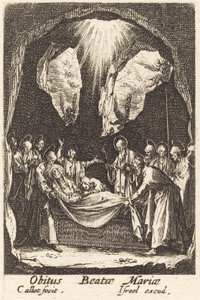 El entierro de la Virgen de Jacques Callot