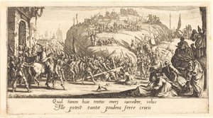 El Transporte de la Cruz de Jacques Callot