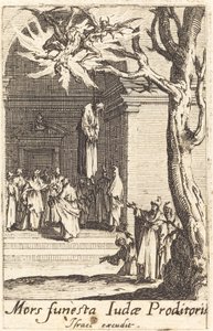 La muerte de Judas de Jacques Callot