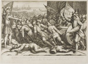 La partida de las tropas de Jacques Callot