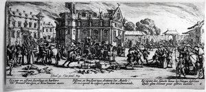 La destrucción de un monasterio, lámina 6 de 