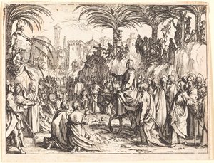 La entrada en Jerusalén de Jacques Callot