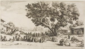 La feria en Gondreville de Jacques Callot