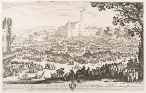 La feria de L’Impruneta de Jacques Callot