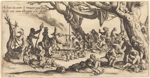 La fiesta de los bohemios de Jacques Callot