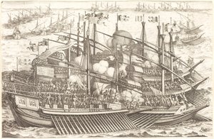 La primera batalla naval de Jacques Callot