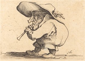 El flautista de Jacques Callot