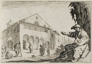 El hogar, de Los Caprichos de Jacques Callot