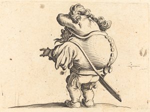 El jorobado con el sombrero emplumado de Jacques Callot