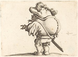 El jorobado con el sombrero emplumado de Jacques Callot