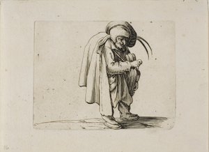 El tocador de zanfona, de Varie Figure Gobbi de Jacques Callot