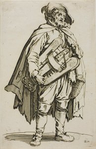El tocador de zanfoña, placa dos de Los mendigos