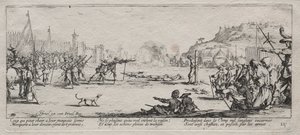 Las grandes miserias de la guerra: El pelotón de fusilamiento de Jacques Callot