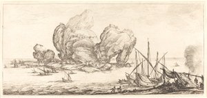 La gran roca, probablemente c. 1630