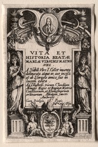 La Vida de la Virgen: Frontispicio de Jacques Callot