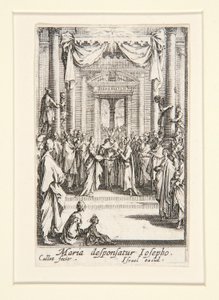 Las bodas de la Virgen, n. 4 de La vida de la Virgen