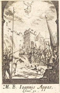 El martirio de San Juan el Evangelista de Jacques Callot