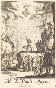 El martirio de San Pablo de Jacques Callot
