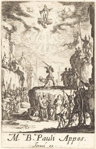 El martirio de San Pablo de Jacques Callot