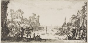 El martirio de San Sebastián de Jacques Callot