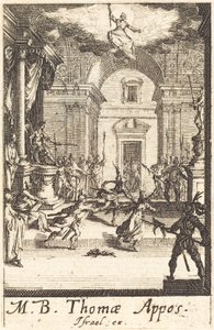 El martirio de Santo Tomás