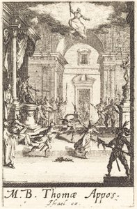 El martirio de Santo Tomás de Jacques Callot