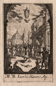 El Martirio de los Apóstoles: Santiago el Mayor de Jacques Callot