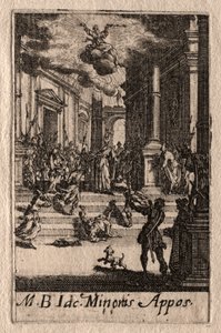 El Martirio de los Apóstoles: Santiago el Menor de Jacques Callot
