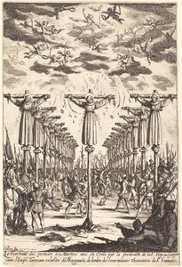 Los mártires de Japón de Jacques Callot