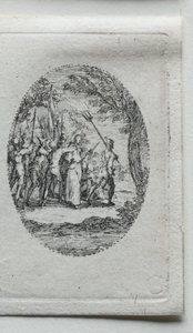 Los misterios de la Pasión: Cristo capturado de Jacques Callot