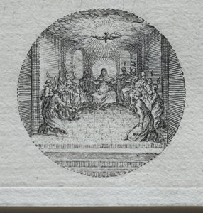 Los misterios de la Pasión: El Descenso del Espíritu Santo de Jacques Callot