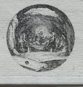 Los misterios de la Pasión: El Entierro de Jacques Callot