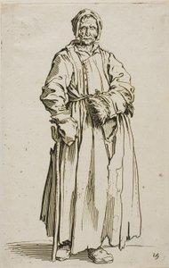 La mujer tuerta, placa quince de Los mendigos
