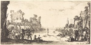 El martirio de San Sebastián de Jacques Callot