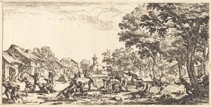 La Venganza de los Campesinos de Jacques Callot