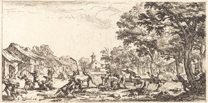La Venganza de los Campesinos de Jacques Callot