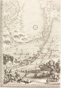 El sitio de Breda [lámina 4 de 6] de Jacques Callot