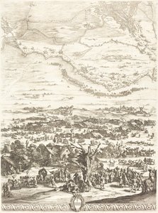 El sitio de Breda [lámina 5 de 6], 1627-1628 de Jacques Callot