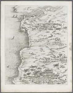 El Asedio de La Rochelle: Placa 5, 1628-1630 de Jacques Callot